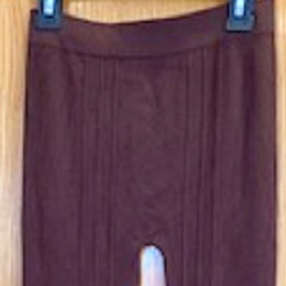 Poof High Waist Ankle-Snap Leggings Cotton Blend - Picture 1 of 8